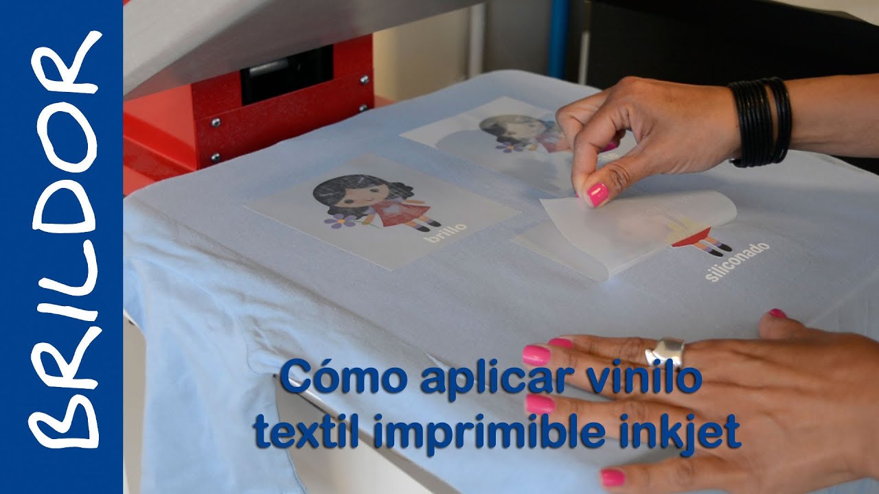 Cómo aplicar vinilo textil imprimible en impresora inkjet