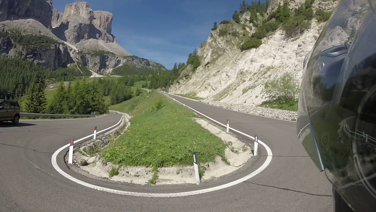 Rauf aufs Gr&ouml;dner Joch bei Kaiserwetter mit der KTM 1290 Super Adventure