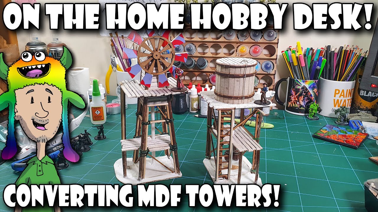 Converting up MDF Old West Terrain Kits
