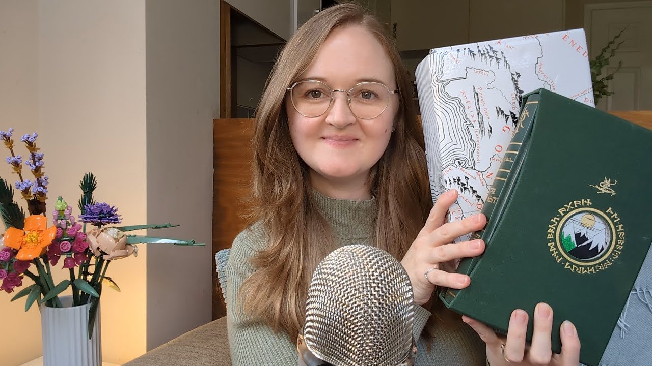 ASMR Book Unboxing 📗 Lord of the Rings & The Hobbit Deluxe Edition Books ✨