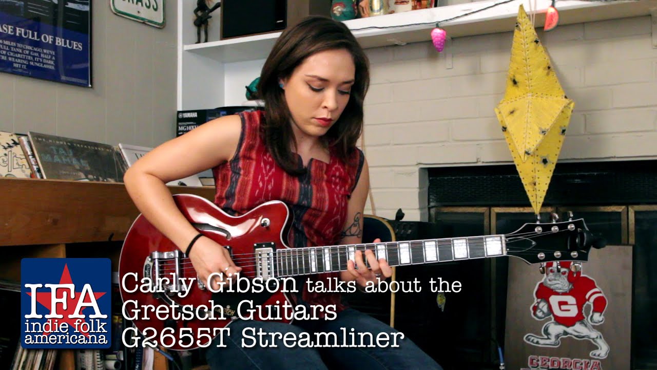 Carly Gibson talks about the Gretsch Guitars Streamliner