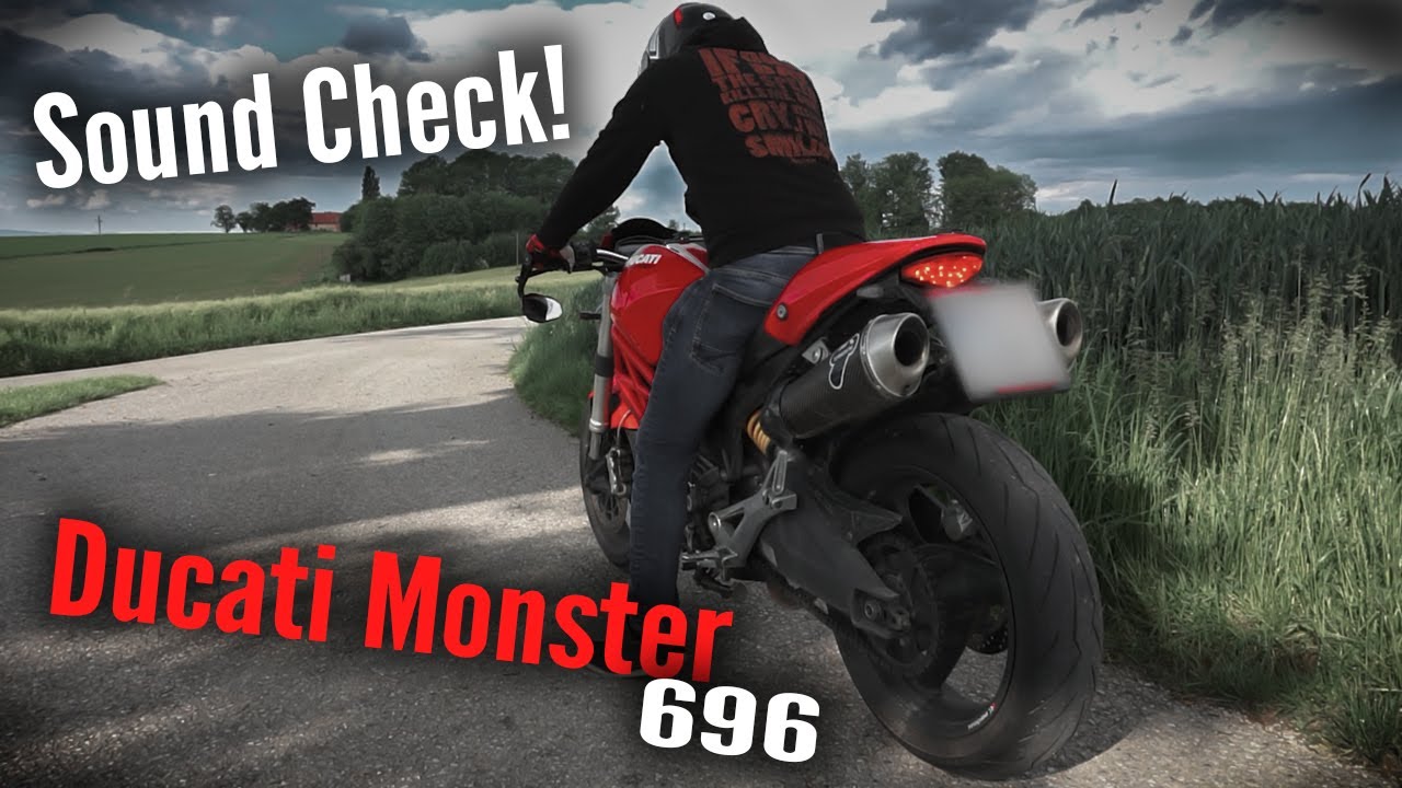 Ducati Monster 696 | Sound Check | Termignoni Komplettanlage | DB-Messung🔥
