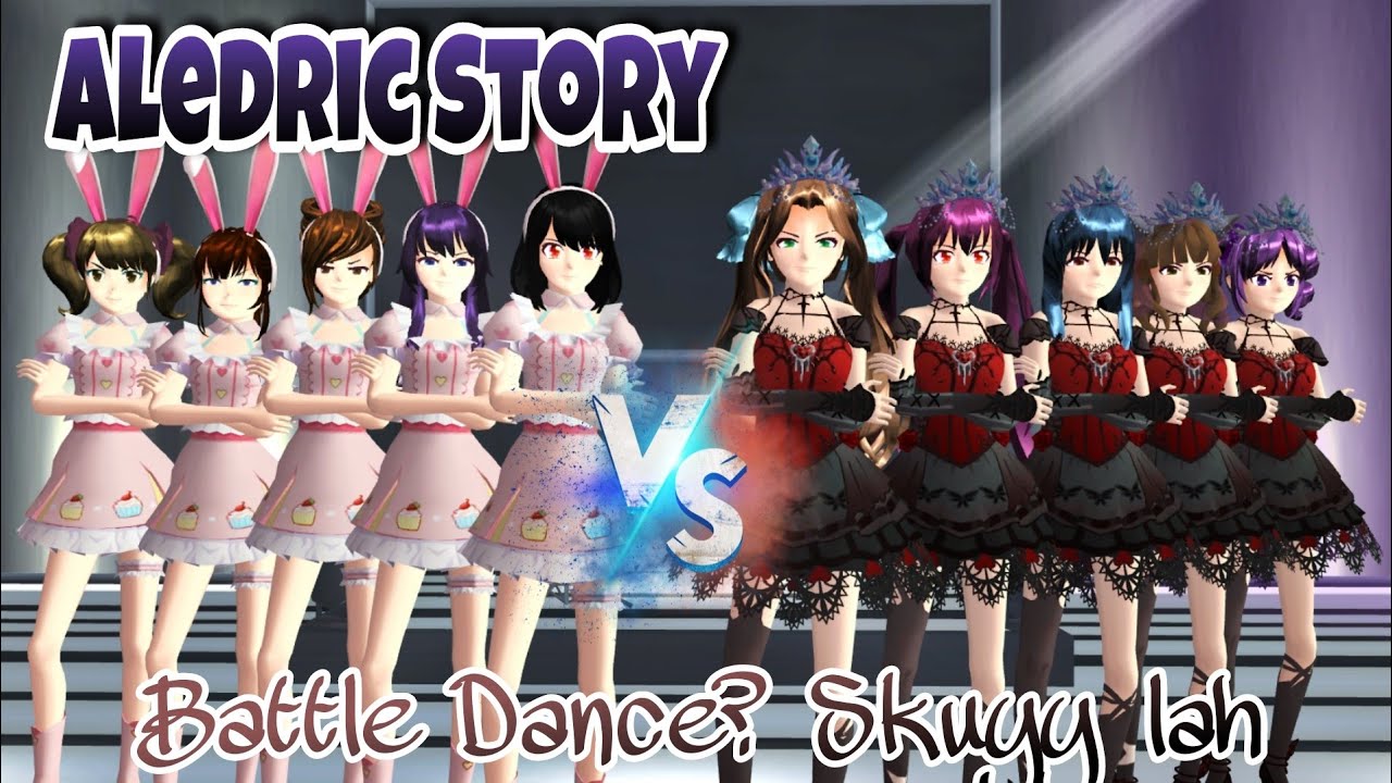 BATTLE DANCE KITA COYY 👊🤪 || ALEDRIC STORY #29 ||Sakura School Simulator