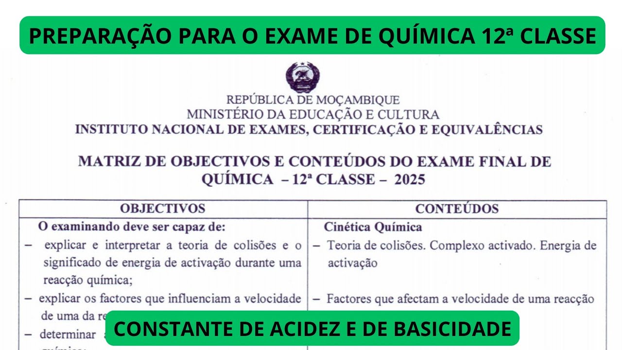 Constante de acidez (Ka) e Constante de basicidade (Kb) | Força Relativa do Ácido e da Base