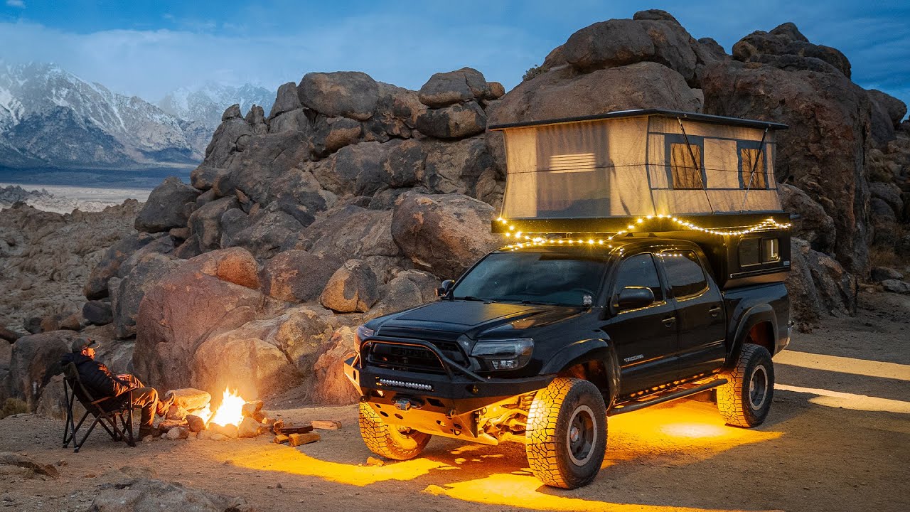 Camping Like a King in Alabama Hills