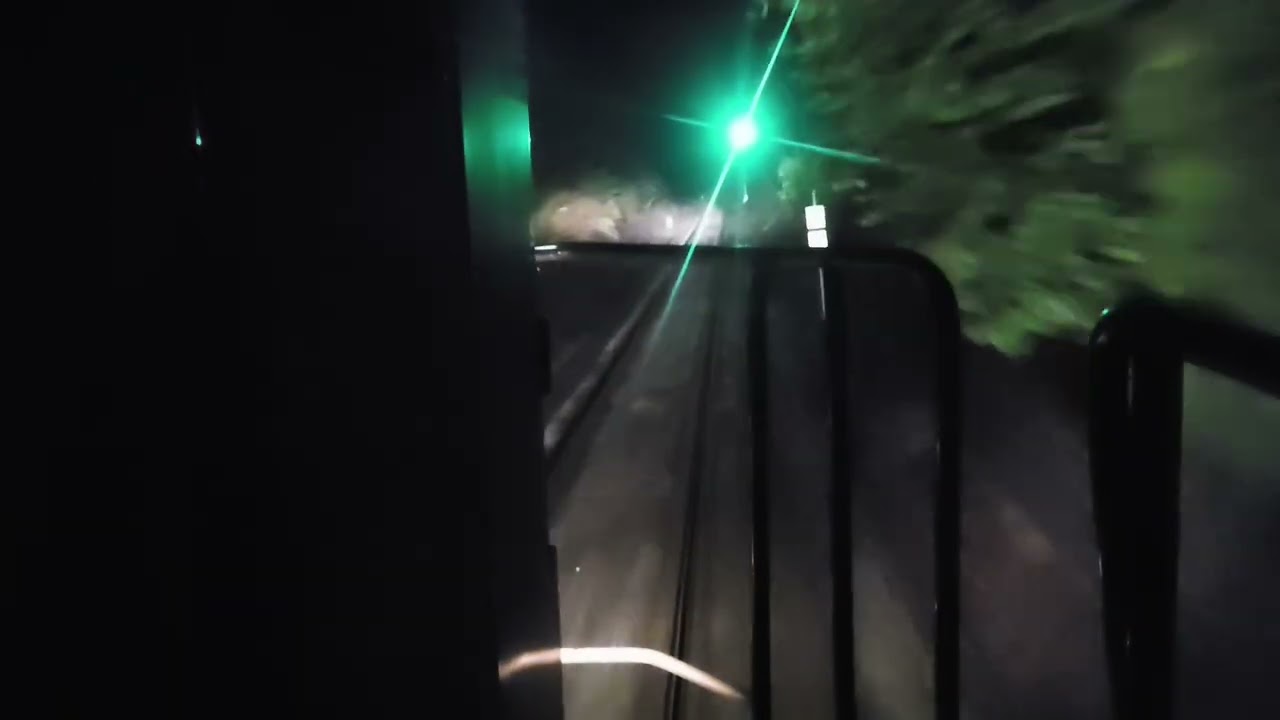Hrubá Voda - Domašov nad Bystřicí v noci a závod se srnkou
