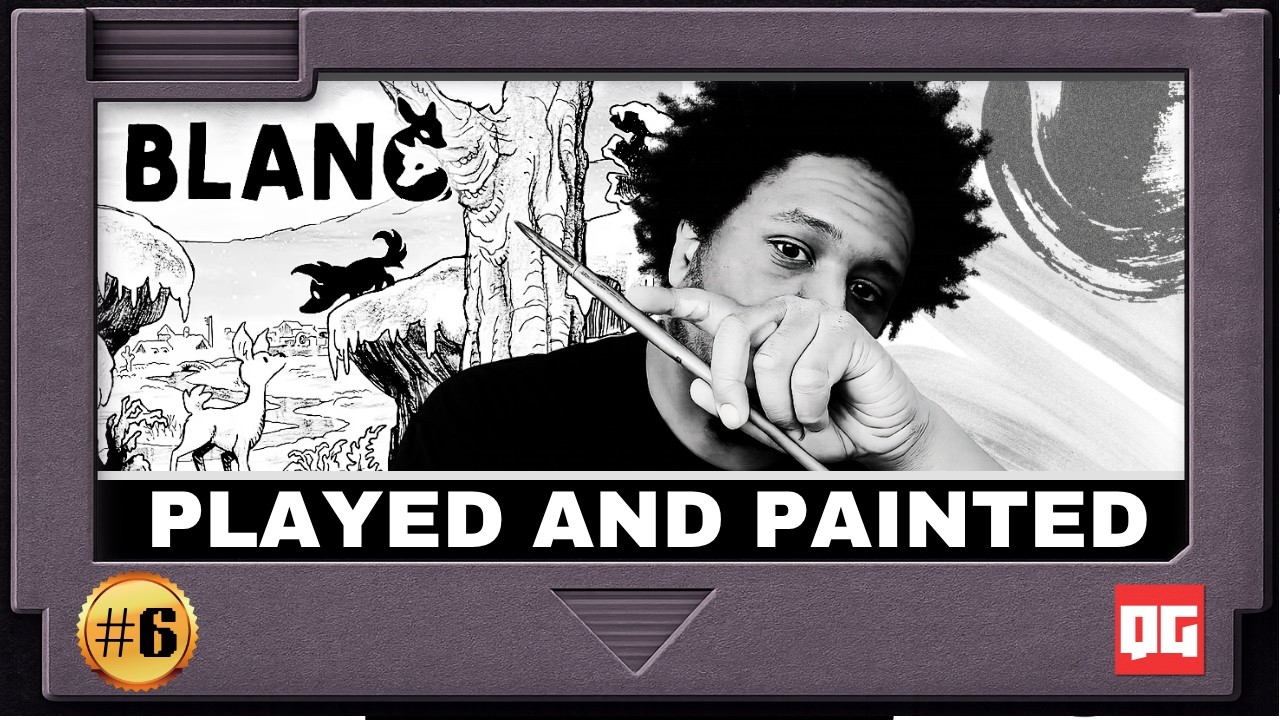 Turning a Snowy Indie Game Into Art | Blanc | Press Start Art