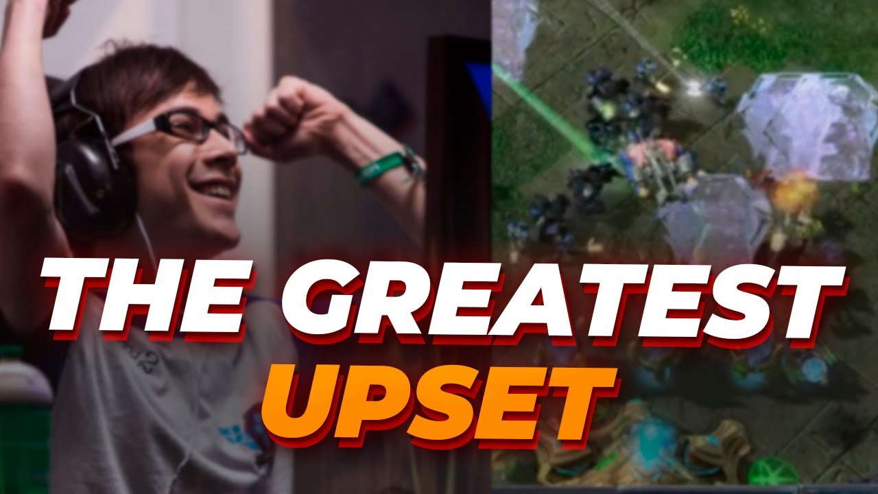 The biggest skillgap upset in the history of StarCraft 2- Sjow vs Life