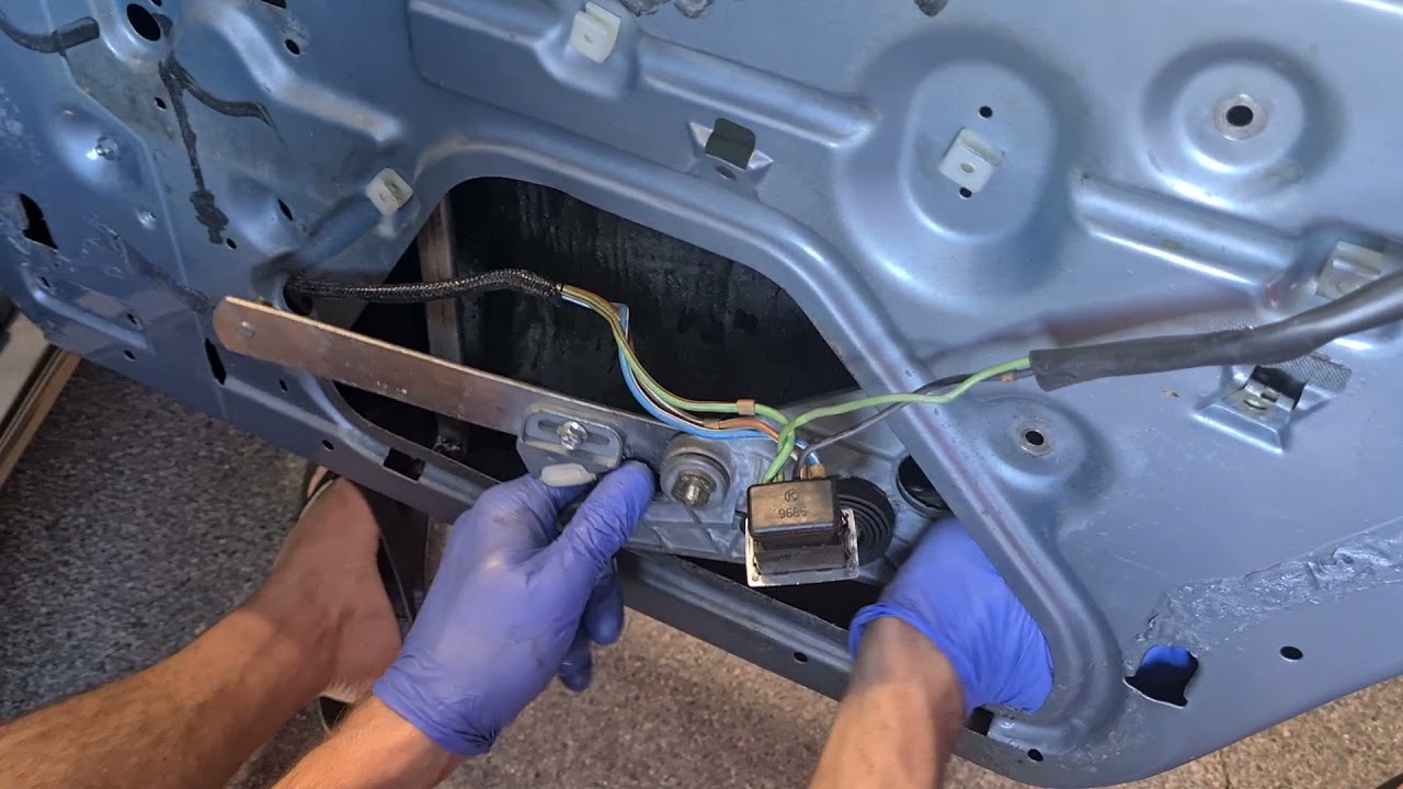 Mercedes w116 window regulator motor replacement