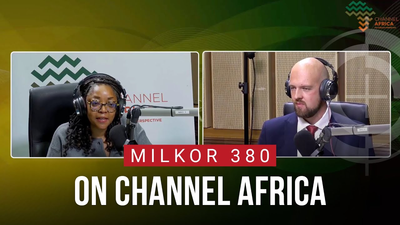Milkor 380 on Channel Africa | Unveiling the Milkor 380 at the G20 Summit