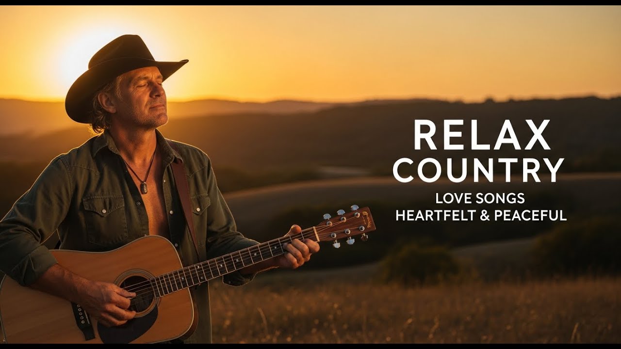 Best Relaxing Country Love Songs EVER ❤️ Acoustic Music for Calm Nights