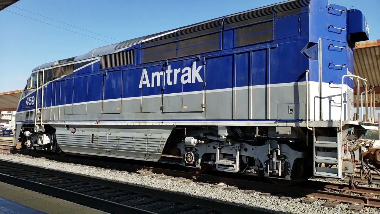 EMD F59PHI Startup and Departing Metrolink at Los Angeles Union Station.