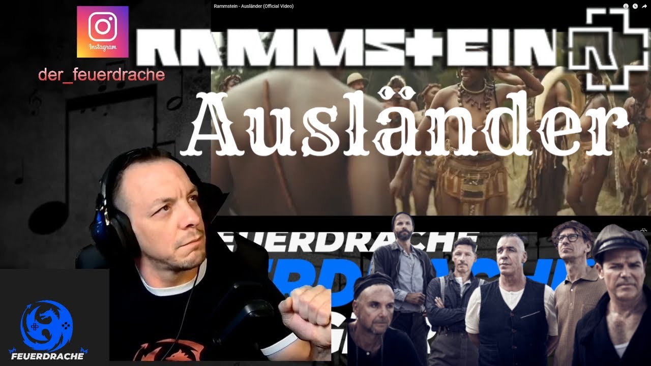 Reaktion auf Rammstein - Ausländer -  Reaction - Analyse