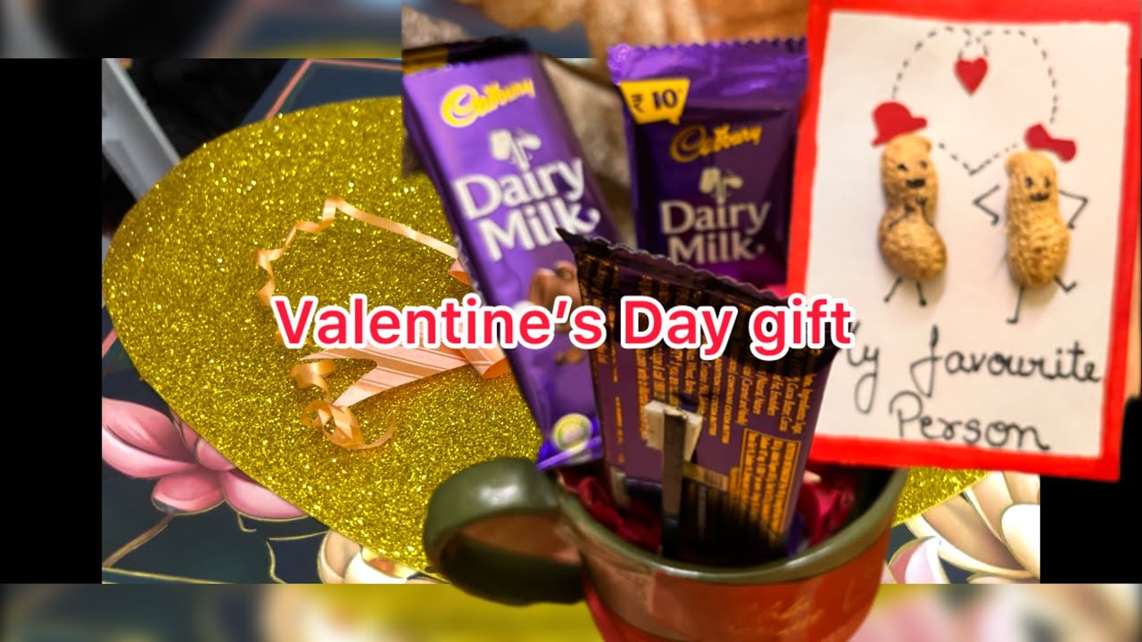 Valentine gift ghar banaya 😍