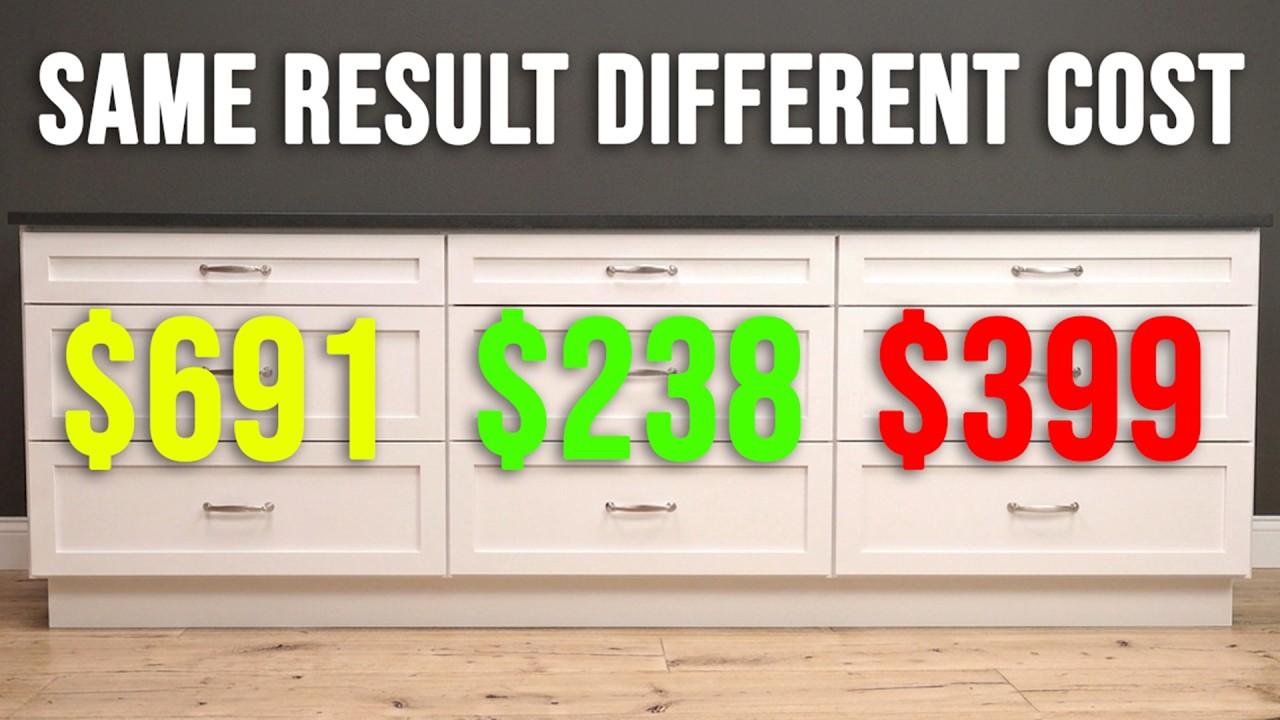 Can You Still Build Your Own Kitchen Cabinets? (I Did the Math)
