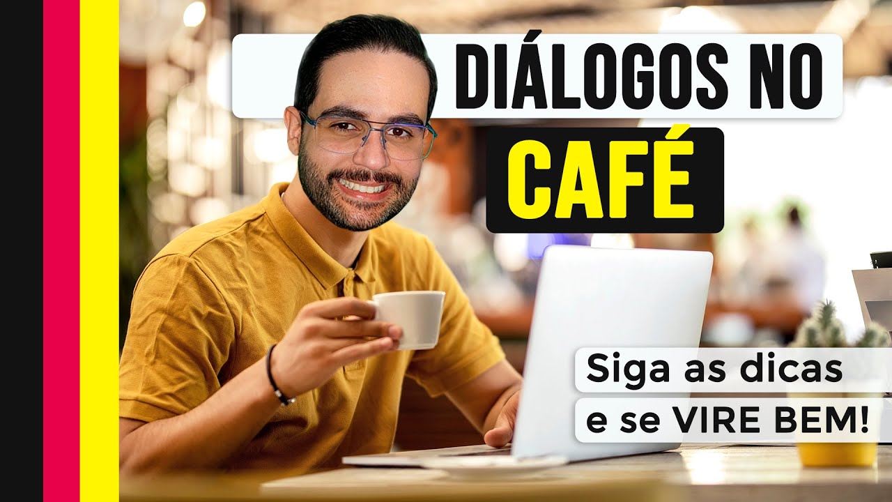Aprendendo o alemão básico: diálogo no café