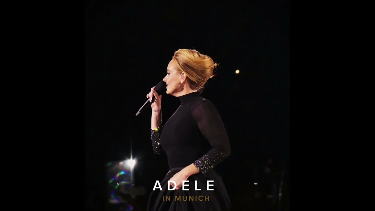 Adele- live in Munich (send my love)-audio 1