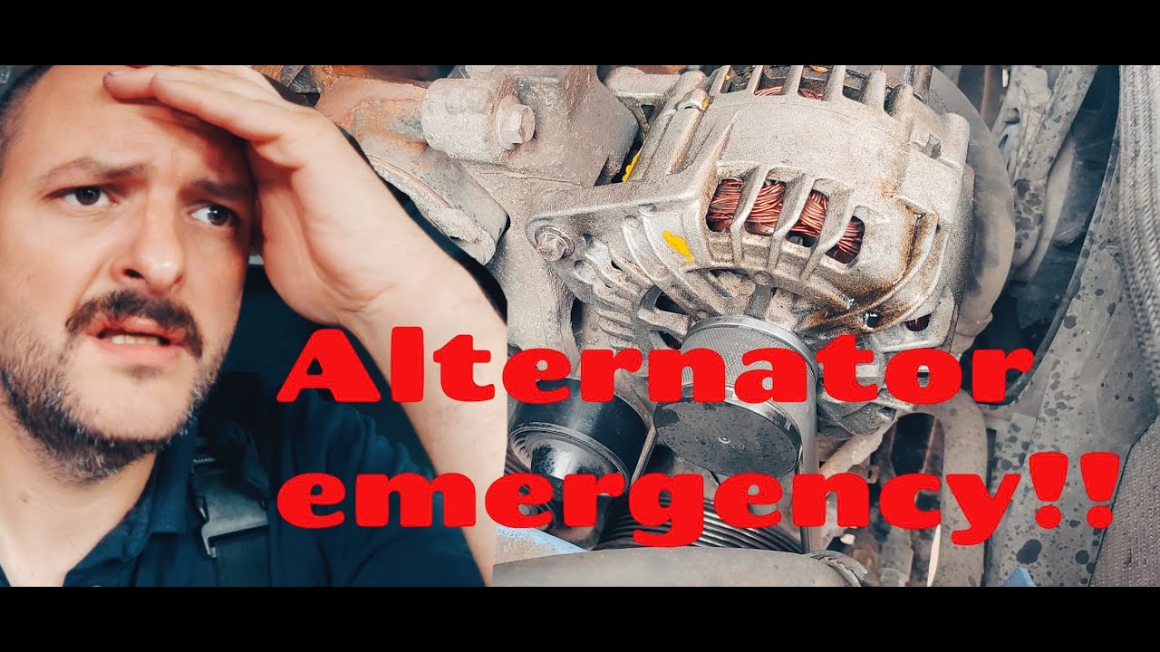 2nd time in FIVE months! Vauxhall Vivaro alternator  change / replacement