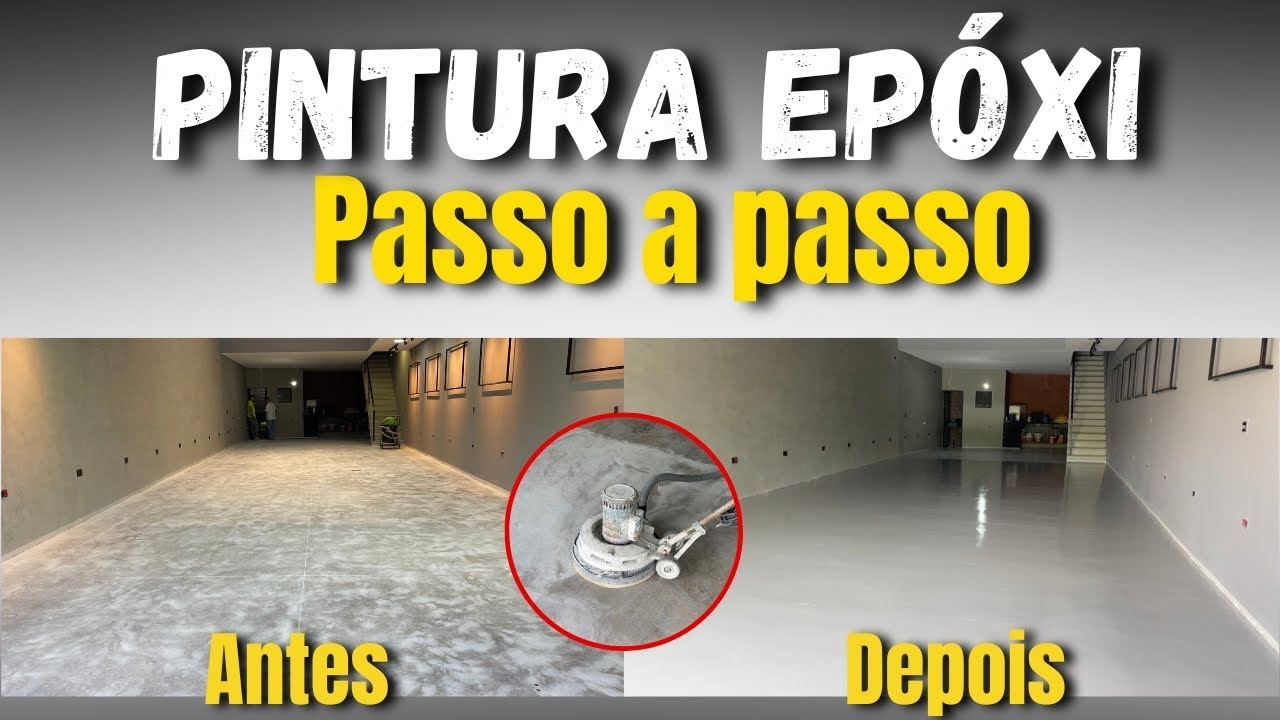 COMO PINTAR COM TINTA EPOXI PARA PISO PASSO A PASSO/ FICOU INCRÍVEL  - GARAGEM 7008 - LEKACOMK