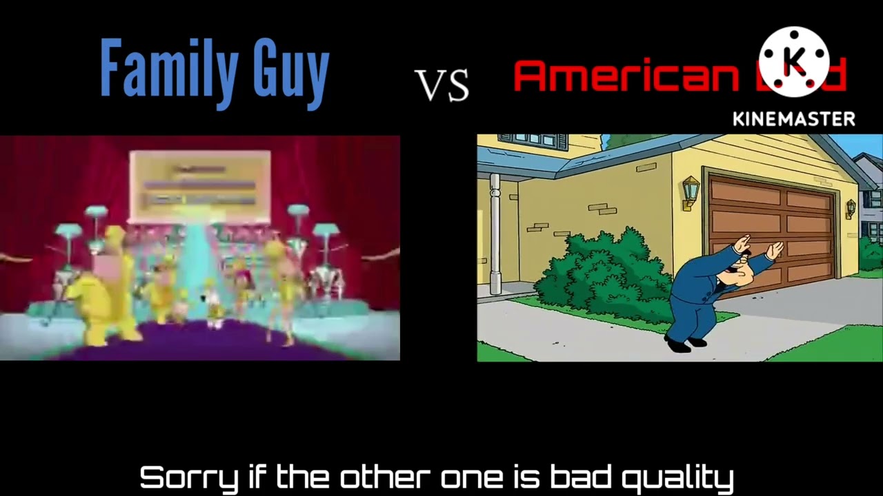 Family Guy Vs American Dad Intro