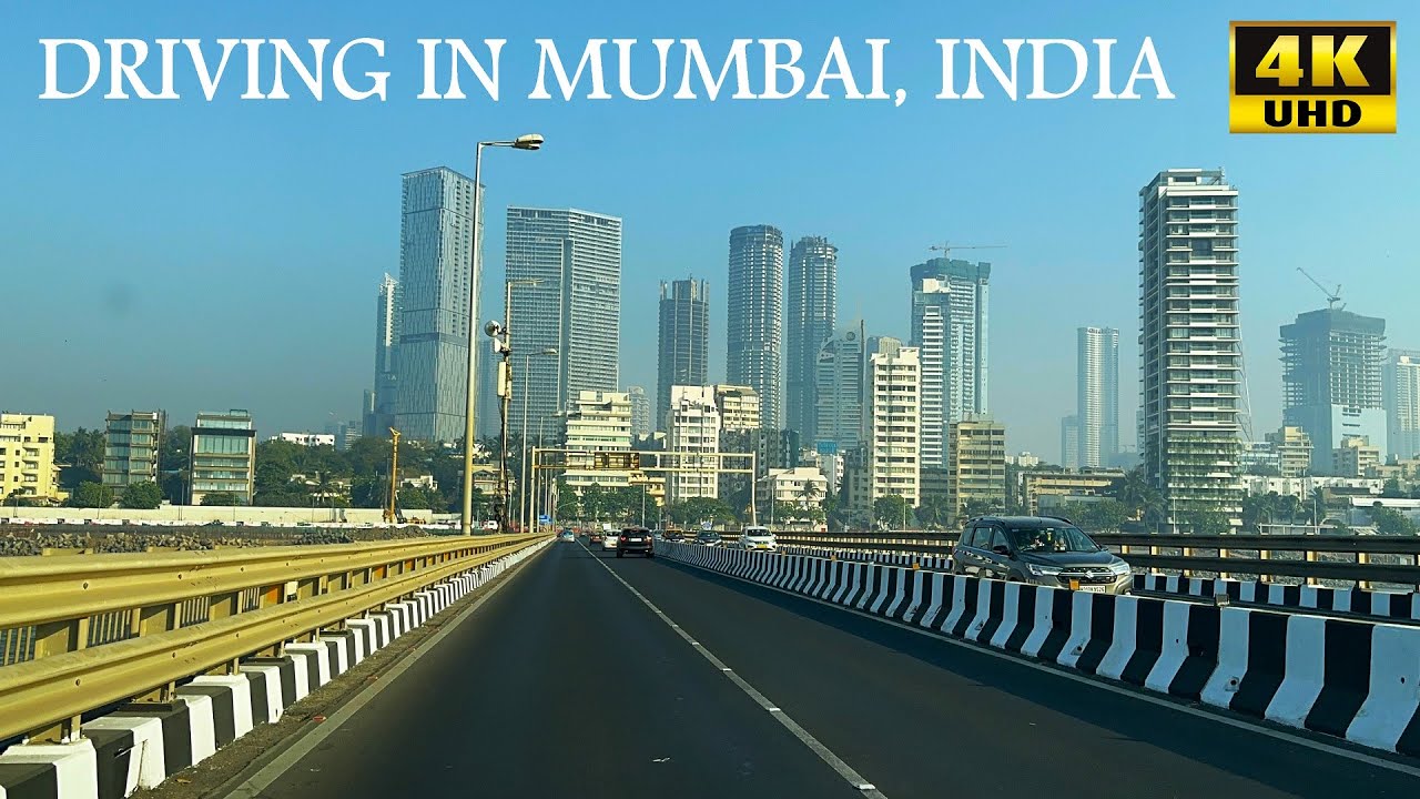 Driving in Mumbai, India | 4K UHD | Driving Tour | My Experience | First Time in Mumbai