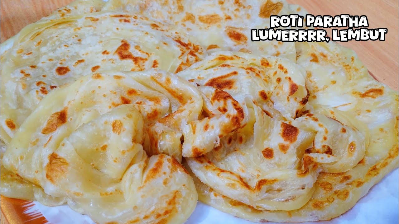 CARA MEMBUAT ROTI PARATHA LEMBUT, LENTUR, LUMER, MLOR2‼️ 