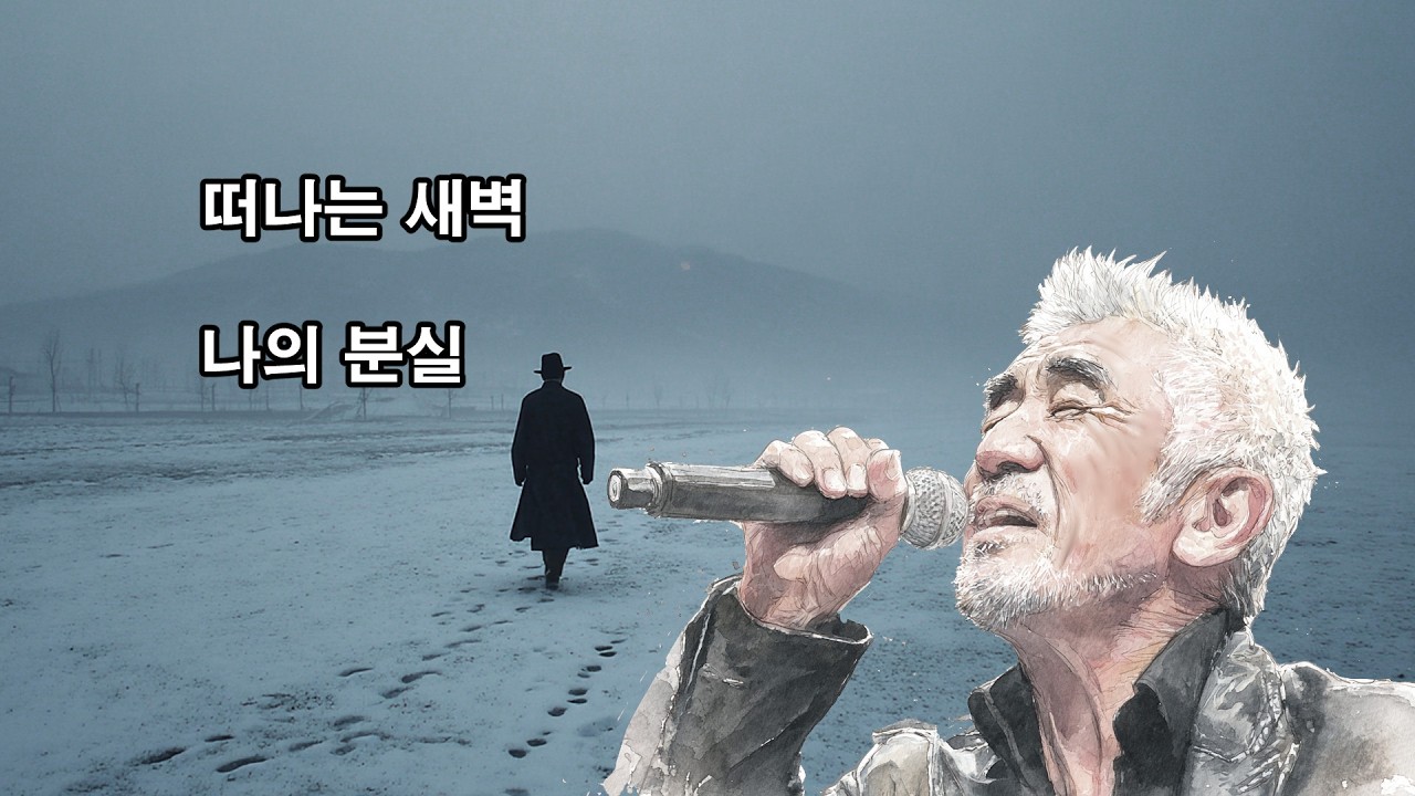 장백감성트로트카페 | 떠나는 새벽, 나의 분실 | 7080 트로트