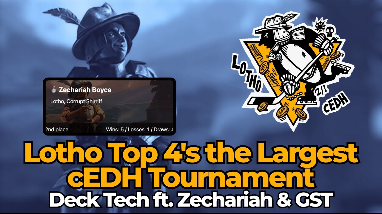 💛🖤💛 Orzhov Awakens - Lotho Dominates a 500+ Player cEDH Tournament 🖤💛🖤