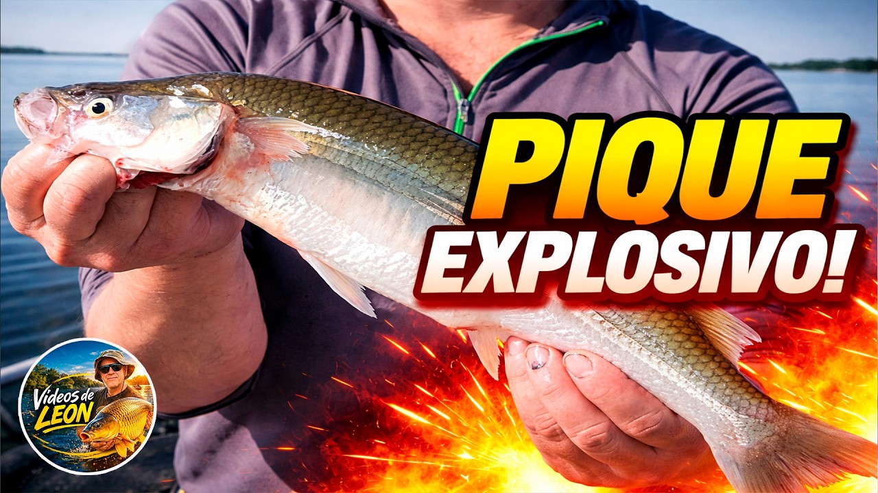 Pesca de PEJERREY en laguna de GOMEZ de Junin. Leon pesca