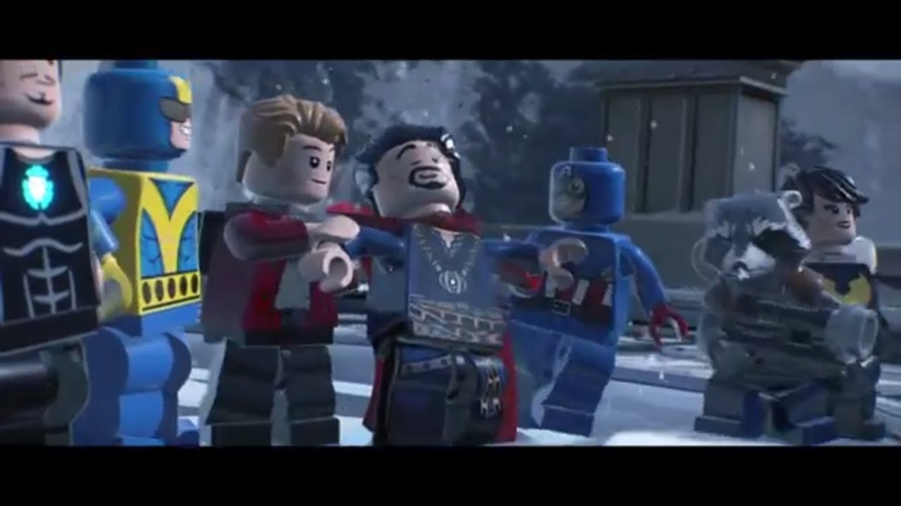 LEGO MARVEL Super Heroes 2 Black Bolt,Wasp,Spiderman 2099,Cpt.America Road To Knowhere