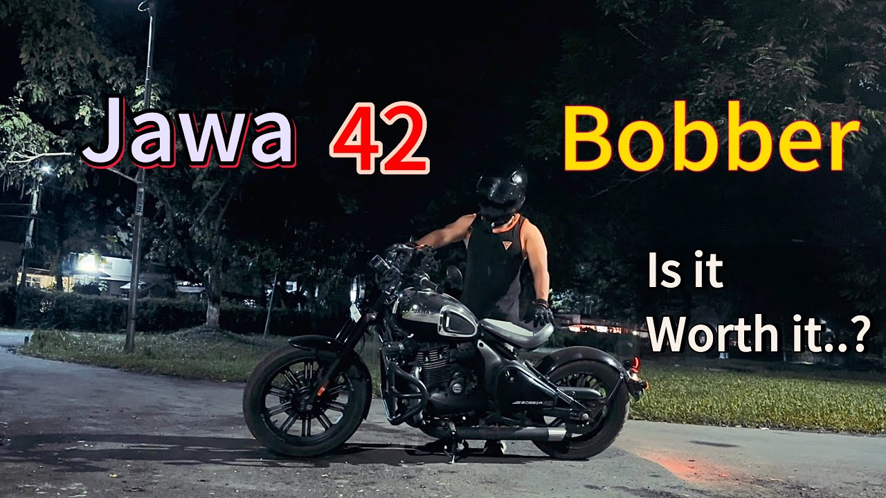 Jawa 42 Bobber : Night Ride & Quick Review [ Rider 650 Axom ] #nightride #motovlog #jawa42bobber 