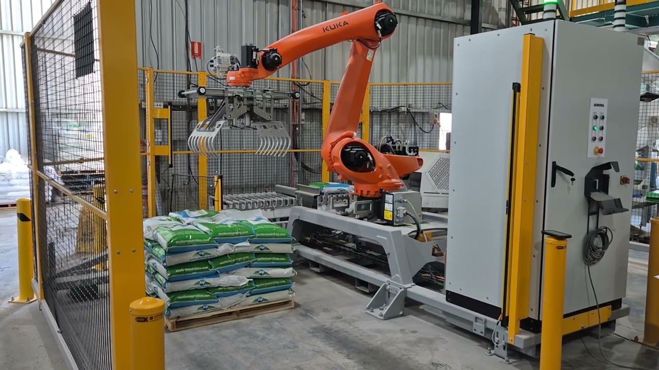 KUKA Robotic Palletizer
