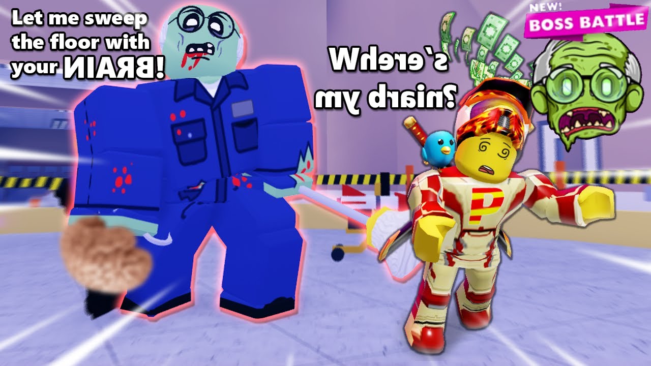 ROBLOX FIELD TRIP Z JANITOR BOSS ENDING!! THE JANITOR TAKES MY ИIAЯ𐐒!!