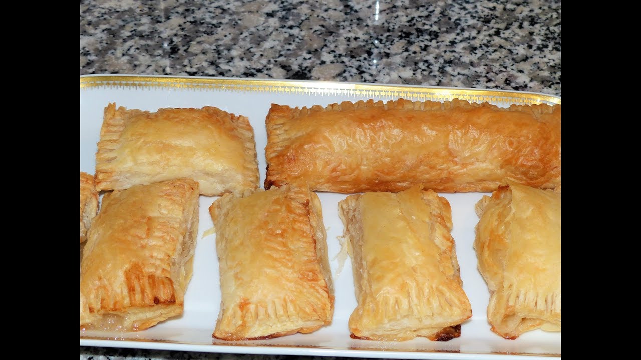 Pastelitos de Coco  con masa de hojaldre