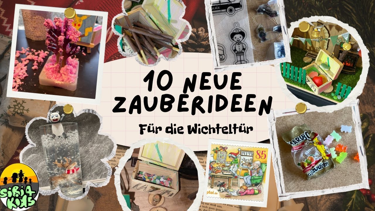 10 neue Zauberideen f&uuml;r die Wichtelt&uuml;r - Der Wichtel zaubert erneut - Teil 3  schnell & einfach Elfe