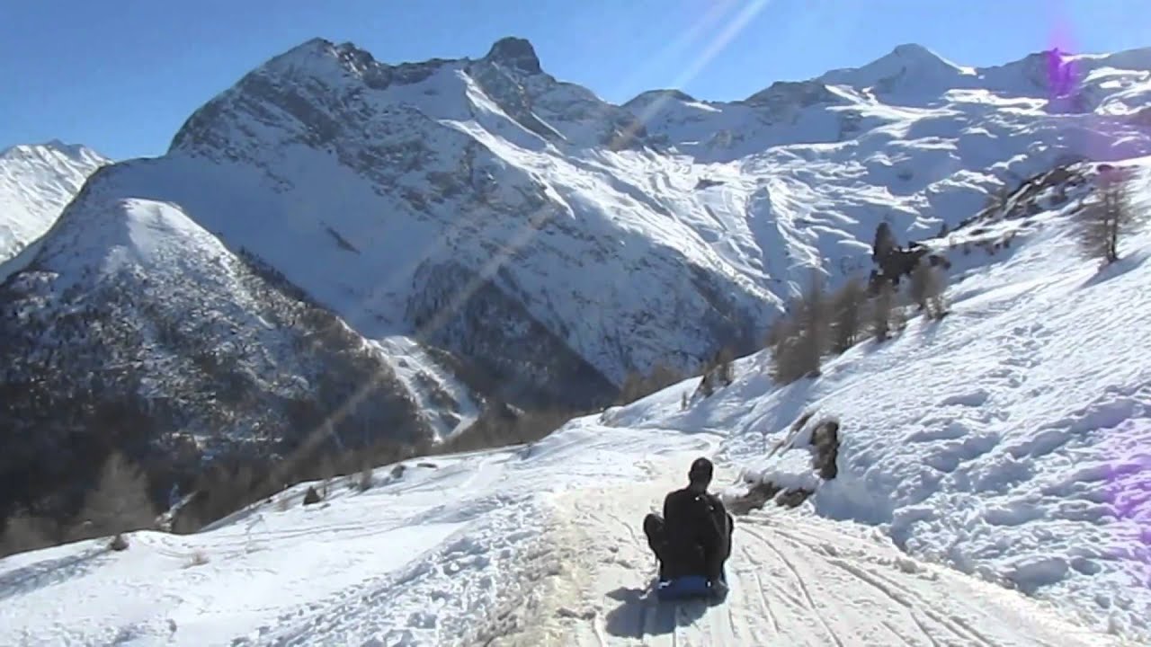 Hannig Schlittelbahn Saas Fee
