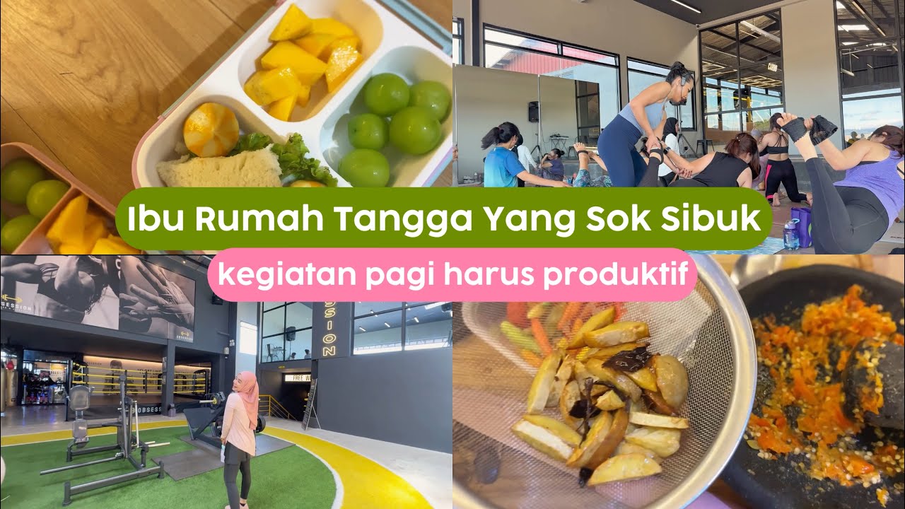 Tidak selalu produktif, Tapi di usahakan , Mulai dari bikin bekel anak sekolah, Yoga, dan Masak