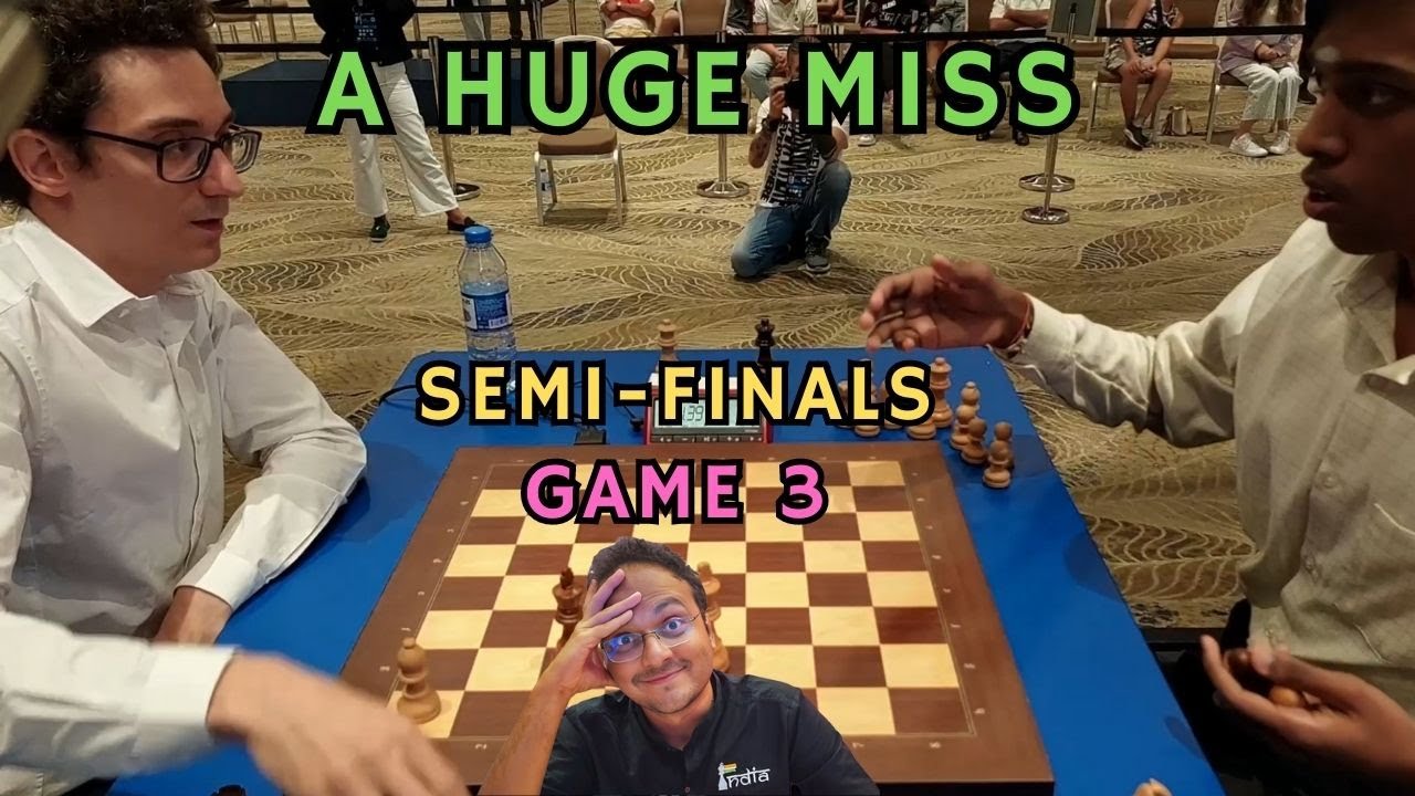 It's never easy to kill Pragg! | Caruana vs Praggnanandhaa | World Cup 2023 Semi-Finals Game 7.3