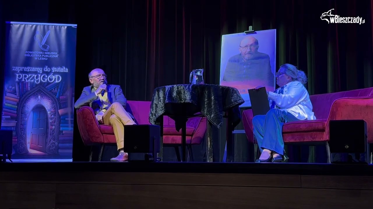 Spotkanie z Arturem Barcisiem w Bieszczadzkim Domu Kultury w Lesku [FRAGMENT SPOTKANIA]