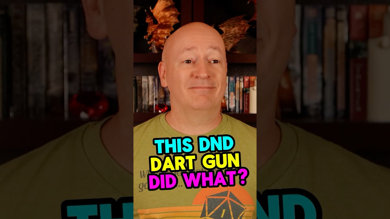Персонаж DnD 5E с ядерным дротикомётом! #dndmemes #dungeonmaster #gamemaster #dnd #shorts