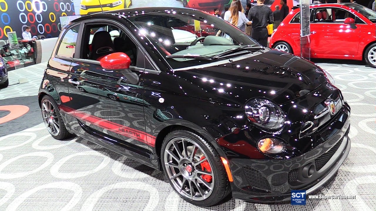 2017 Fiat 500 Abarth - Exterior and Interior Walkaround - 2016 LA Auto Show