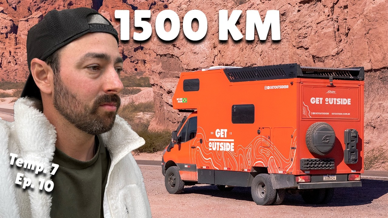Dirigimos 1500 km pra encarar a primeira fronteira