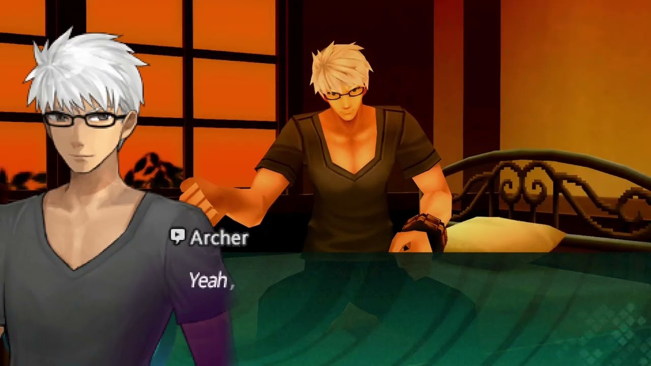 Fate/Extra CCC (English Patch) Archer Black Modern Clothes