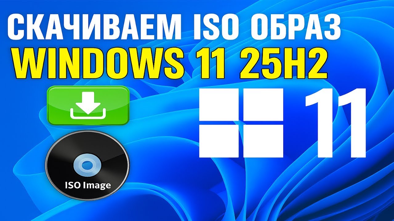 Качаем бесплатно ISO файл Windows 11 25H2 с сайта Microsoft
