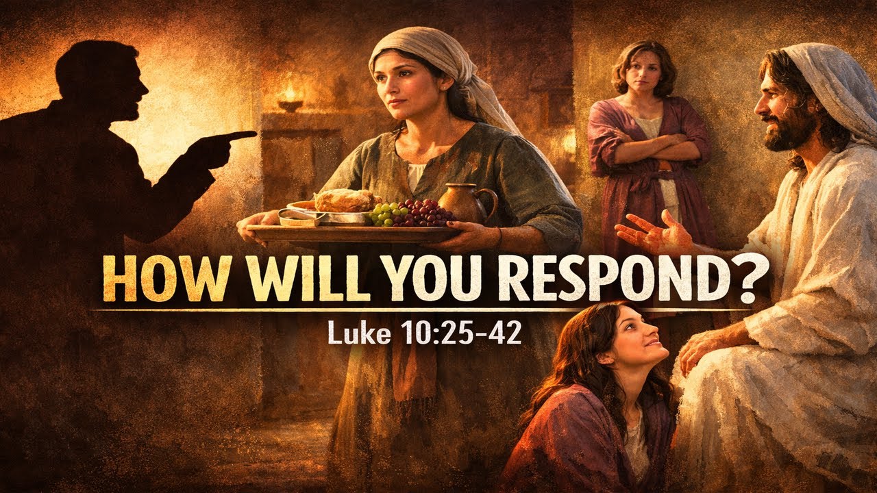 HOW WILL YOU RESPOND? | Luke 10:25-42