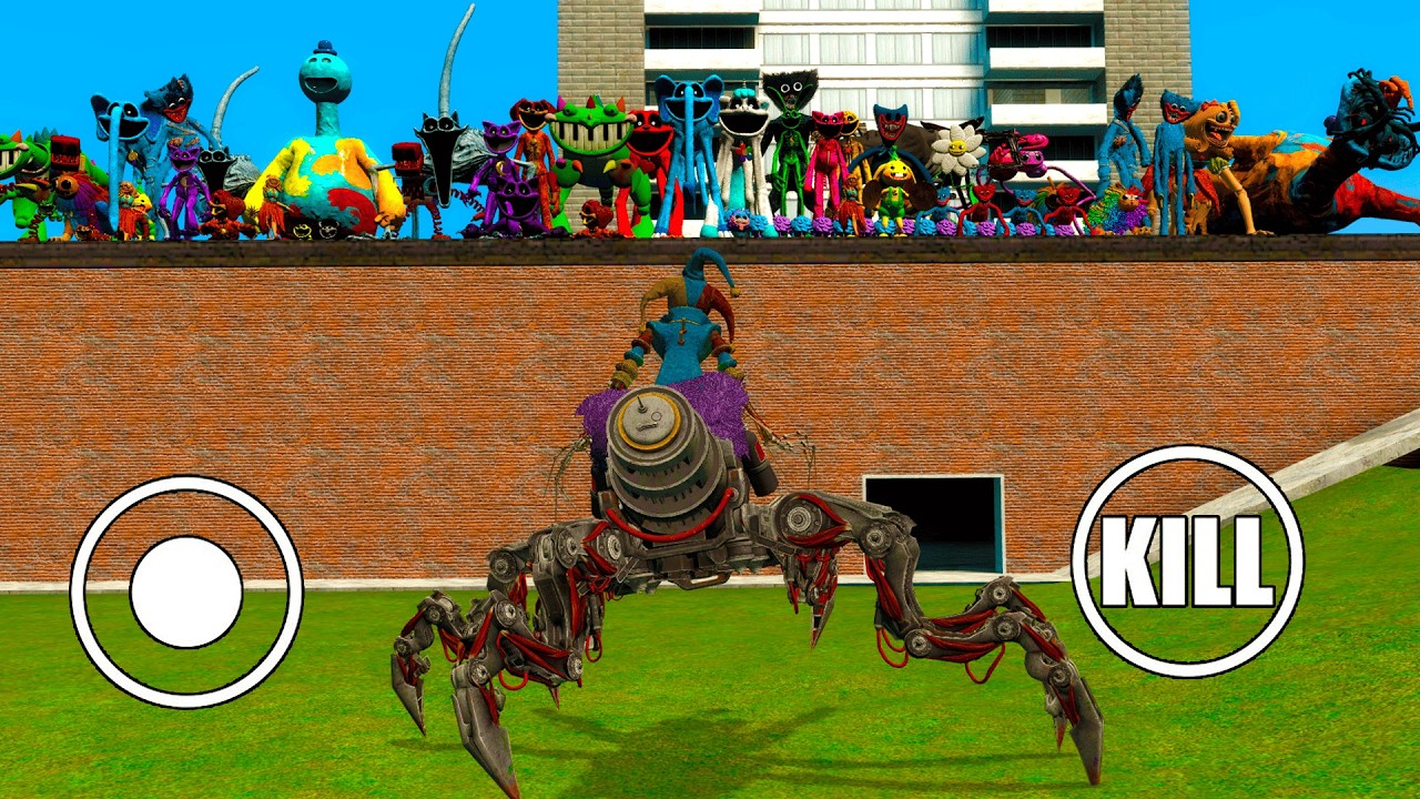 Prototype vs All Poppy Playtime Chapter Monsters (Garry’s Mod)