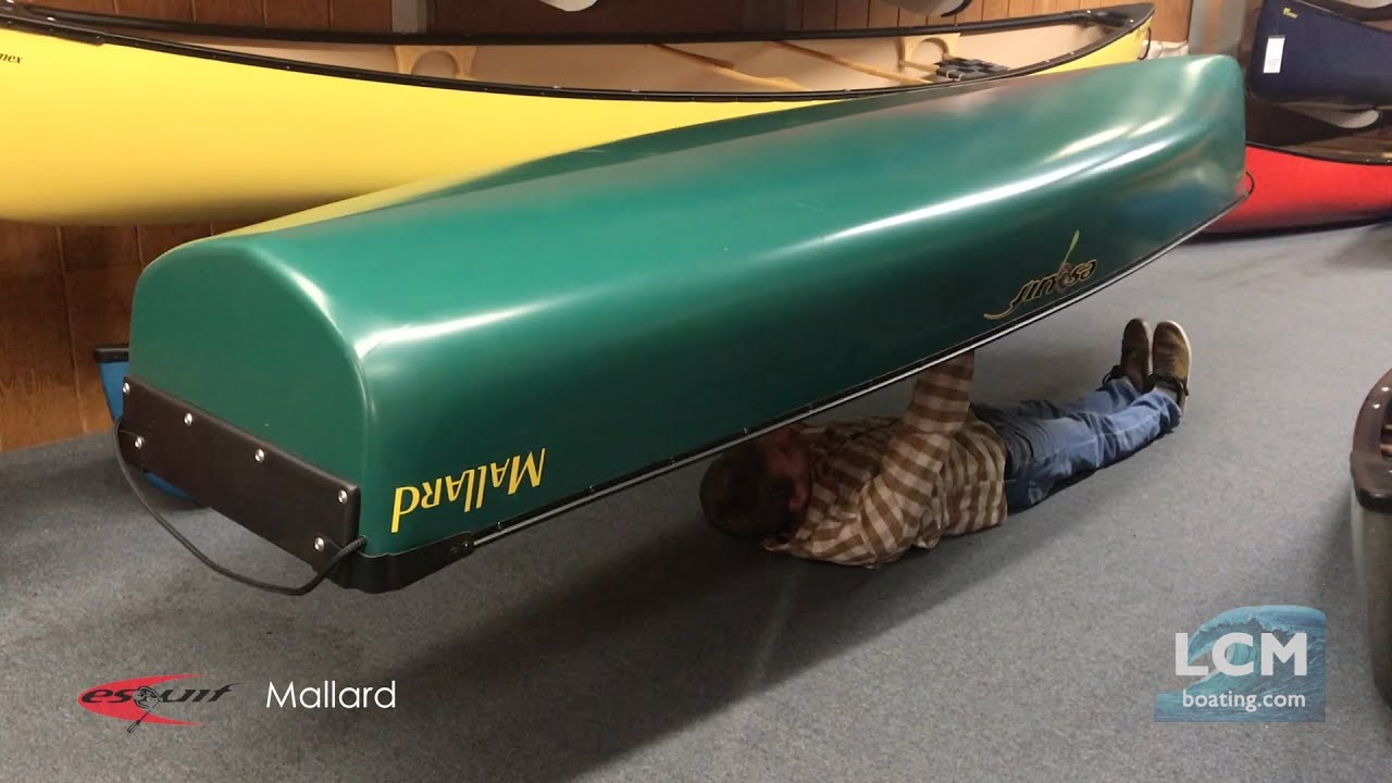 Esquif Mallard Square Stern Canoe — самое лёгкое спортивное каноэ