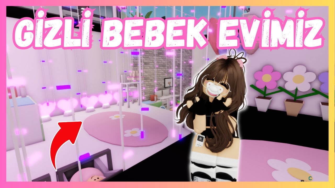 YER ALTINDAKİ GİZLİ BEBEK EVİ🏡AYŞEM ECE ARI💥ARIGİLLER🐝ROBLOX BROOKHAVEN🏡RP