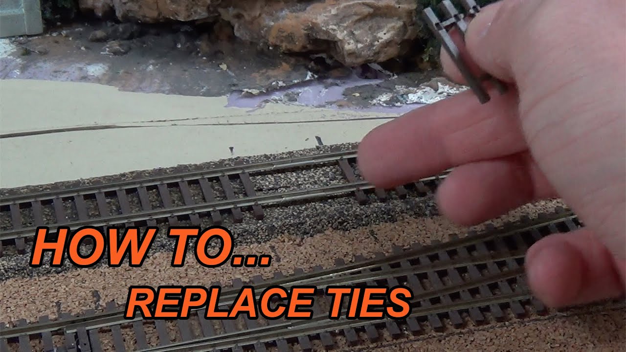 How To - Replace Track Ties to Fill Gaps.