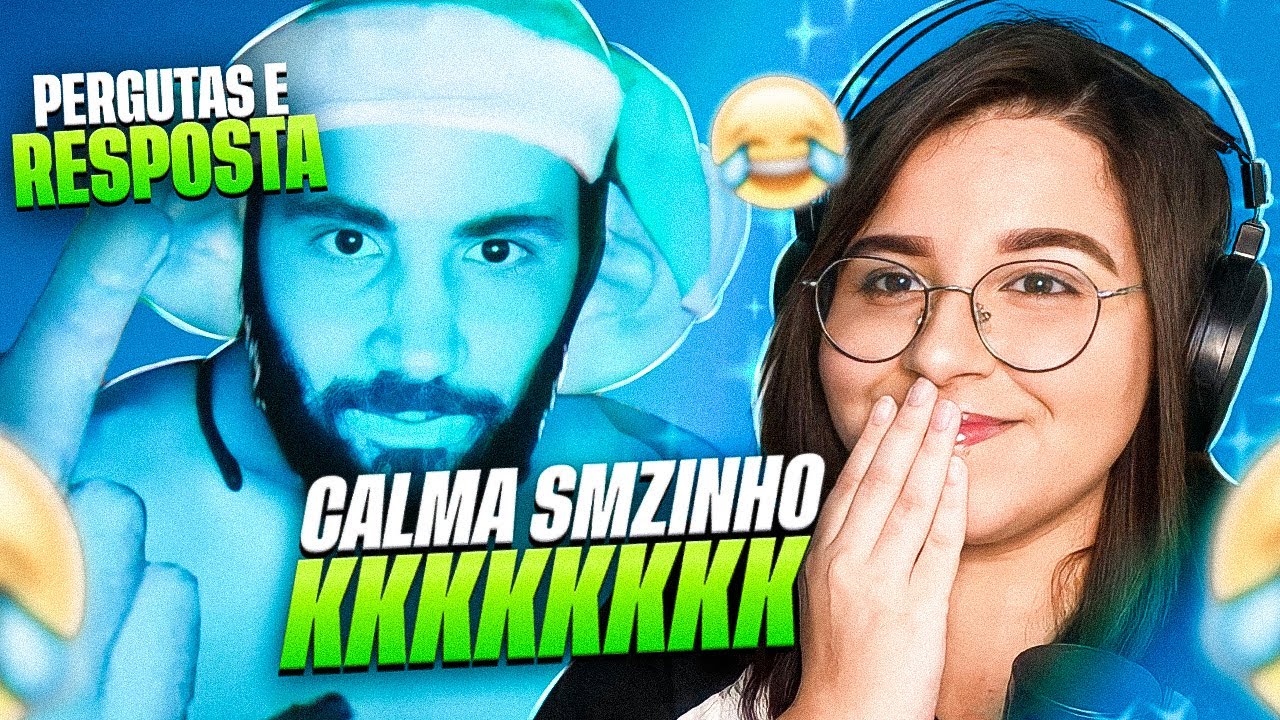 CHEGAR NA MINA COMOO?? KKKKKKKKKK😳😳 React | Smzinho Perguntas e Respostas engraçadas